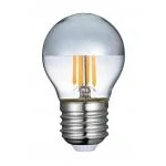 Billede af DIOLUX LED Topforspejlet krone sølv S19 D 3,5W/927 E27 (300 lumen), dæmpbar (=25w)