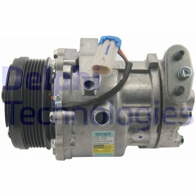 Billede af DELPHI TSP0159270 Kompressor Sanden SD6V12 PAG 46 med kompressorolie OPEL: Zafira A