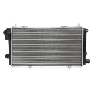 Billede af THERMOTEC D7C001TT Radiator plastik, Aluminium til køretøjer uden klimaanlæg 285 530 32 manuelt gear Mekanisk fuget køleripper