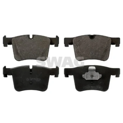 Billede af SWAG 20 91 6861 Bremseklodser foraksel Forberedt til slidindikator med stempelklips BMW: 3 Touring, 1 Hatchback, GT