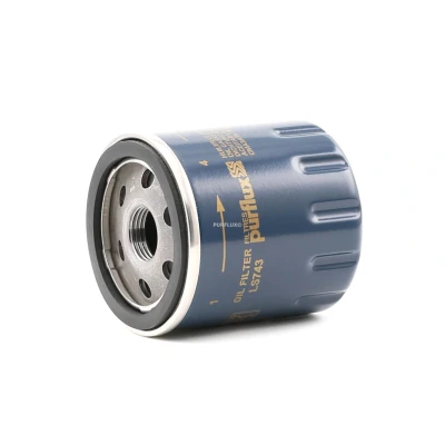 Billede af PURFLUX LS743 Oliefilter 3/4&quot; 16 Påskruet filter CITROËN: C1 I, II, PEUGEOT: 108 Hatchback, 107 TOYOTA: Aygo