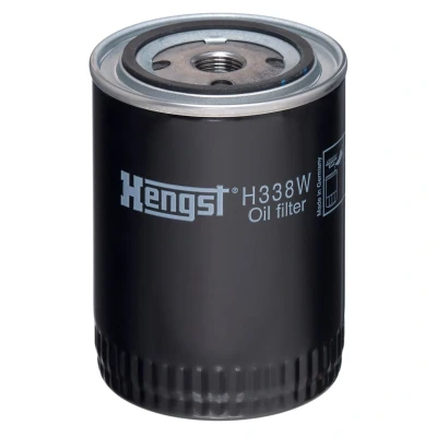 Billede af HENGST filter H338W Oliefilter 3/4 16 UNF Påskruet NISSAN: Patrol GR 4 SUV, 5 Pick Up, JEEP: Wrangler I FORD: Ranger Mk2