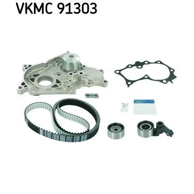 Billede af SKF VKMC 91303 Vandpumpe + Tandremssæt med pakninger gevindtappe 178 TOYOTA: Avensis I Stationcar, RAV4 II SUV, Liftback