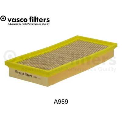Billede af DAVID VASCO A989 Luftfilter 41 151 321 rektangulær Filterindsats med integreret gitter FIAT: Grande Punto Hatchback, BRAVO 2, II Hatchback