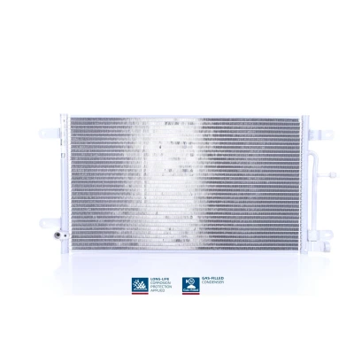 Billede af NISSENS 940694 Kondensator uden tørrer Aluminium 607 R 134a AUDI: A4 B7 Avant, B6/B7 Cabriolet