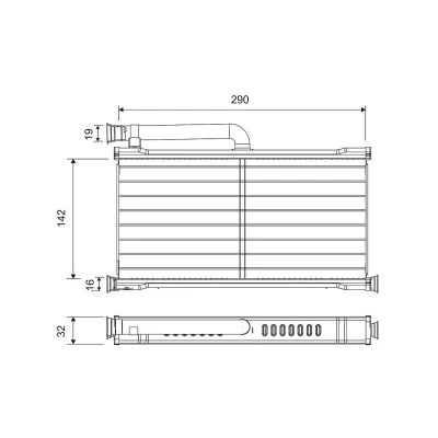 Billede af VALEO 811527 Varmeveksler AUDI: A6 C6 Avant