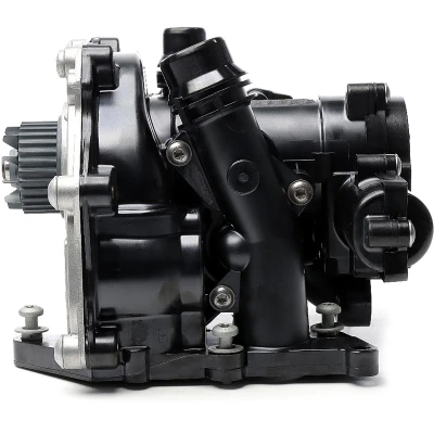 Billede af METZGER 4007031 Vandpumpe 29 med termostat, uden rem mekanisk hus SKODA: Octavia 3 Combi, Schrägheck, SEAT: Leon III ST