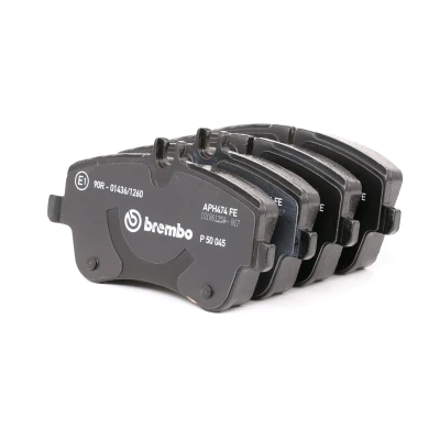 Billede af BREMBO P 50 045 Bremseklodser PRIME LINE Ring Forberedt til slidindikator med bremsecaliperskruer tilbehør MERCEDES BENZ: C klasse T modell