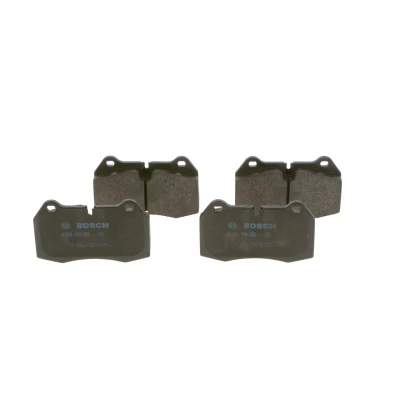 Billede af BOSCH 0 986 494 282 Bremseklodser Low Metallic med anti knirke plade, monteringsvejledning BMW: 7