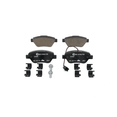 Billede af ATE Ceramic 13.0470 3826.2 Bremseklodser Inkl. slidadvarselskontakt med bremsecaliperskruer tilbehør FIAT: 500 Hatchback, Grande Punto Hatchback
