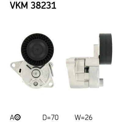 Billede af SKF VKM 38231 Strammehjul BMW: 3 Sedan, 7, 5 Touring
