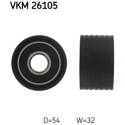 Billede af SKF VKM 26105 Medløberhjul, tandrem RENAULT: LAGUNA 2, MEGANE 2 Stufenheck, Kombi