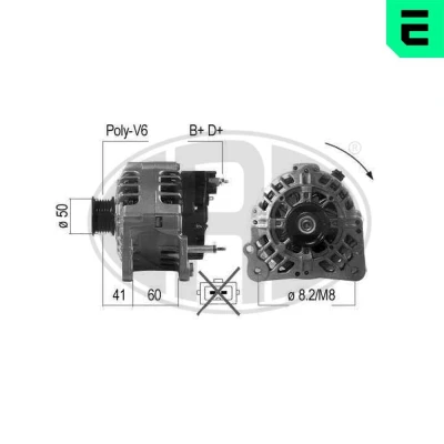 Billede af ERA 210488A Generator 14V 90A SKODA: FELICIA 1, 2