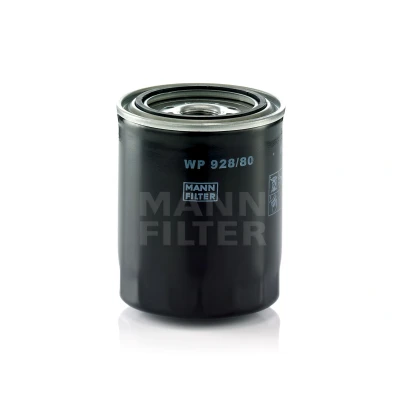 Billede af MANN filter WP 928/80 Oliefilter M 24 X 1.5 med en returløbs stop ventil Påskruet TOYOTA: Land Cruiser Prado 90, 80