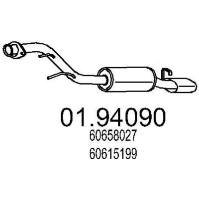 Billede af MTS 01.94090 Lydpotte 1100 ALFA ROMEO: Spider, GTV