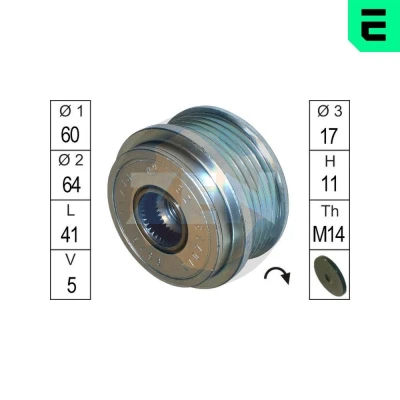 Billede af ERA ZN5496 Friløbskobling