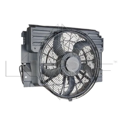Billede af NRF 47218 Køleventilator 438 12 400 med kølerventilatorramme (karm), Kulløs motor