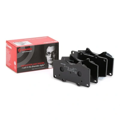 Billede af BREMBO P 83 102 Bremseklodser med akustisk advarsel for slid uden tilbehør TOYOTA: Land Cruiser Prado 120