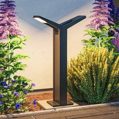 Billede af Paulmann Juntea LED stibelysning, antracit, sensor, 2 lys.