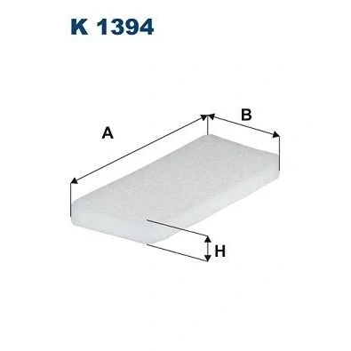 Billede af FILTRON K 1394 Kabinefilter Partikelfilter 211 92 18