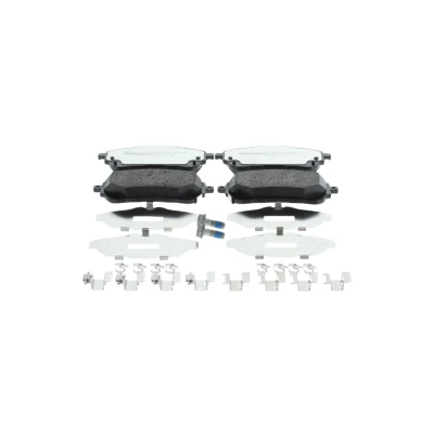 Billede af BOSCH 0 986 460 149 Bremseklodser Low Metallic med indbygget slid advarselskontakt TOYOTA: Corolla XII Stationcar, Hatchback