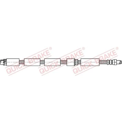Billede af QUICK BRAKE 32.810 Bremseslange 600 M10x1 BMW: X5