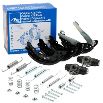 Billede af ATE Original Kit 03.0420 0617.3 Bremsesæt, trommelbremser med hjulbremsecylinder, tilbehør VOLKSWAGEN: Polo II Hatchback, GOLF 2, 1 Cabriolet