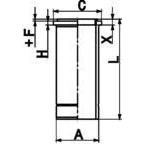 Billede af KOLBENSCHMIDT 89846110 Cylinderforing