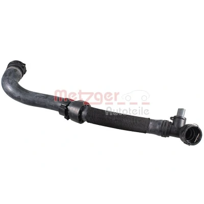 Billede af METZGER 2421666 Kølerslanger nede til venstre EPDM (ethyl propylen dien gummi) AUDI: A3 Sportback, Hatchback, SEAT: Altea, Leon II Hatchback