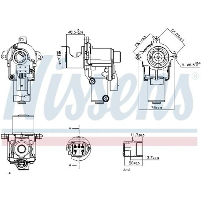 Billede af NISSENS 98217 EGR Ventil uden køler AUDI: A4 B8 Avant, A6 C6 A5 Sportback