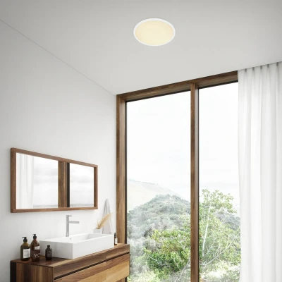 Billede af Oja LED loftlampe 60 IP20 2.700K step dim hvid