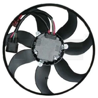 Billede af TYC 837 0031 Køleventilator 360 300 uden kølerventilatorramme (karm) VOLKSWAGEN: Golf 5, Touran I, Jetta 4, SKODA: Octavia 2 Combi