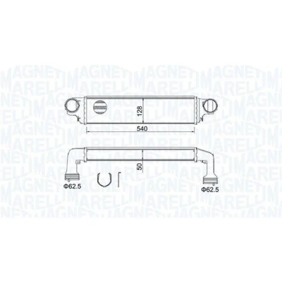 Billede af MAGNETI MARELLI 351319204890 Intercooler BMW: 3 Compact