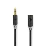 Billede af Stereo Audio kabel 3.5 mm Hanstik Hunstik Guldplateret 2.00 m Runde Anthracite Window Box