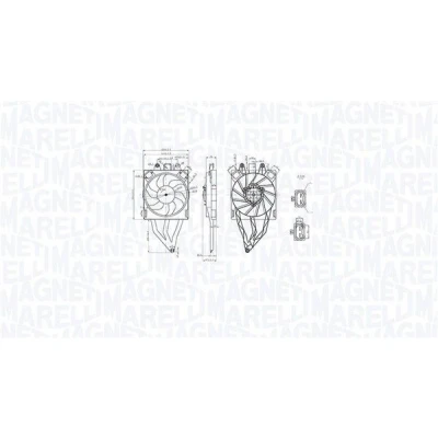 Billede af Ventilator, motorkøling MAGNETI MARELLI 069422854010
