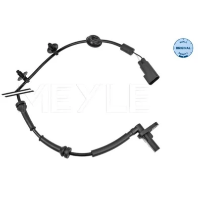 Billede af MEYLE 714 800 0020 ABS Sensor Foraksel begge sider med befæstelsesmateriale ORIGINAL Quality Hall princip 2 1275 12 FORD: Transit Mk6 Ladvogn/Chassis