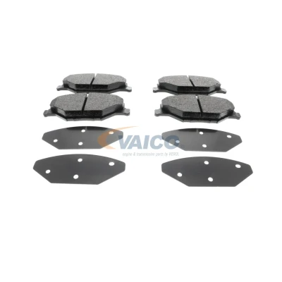 Billede af VAICO V10 4497 Bremseklodser Q+, original equipment manufacturer quality foraksel Ekskl. slidadvarselskontakt SKODA: Fabia 2, III Stationcar