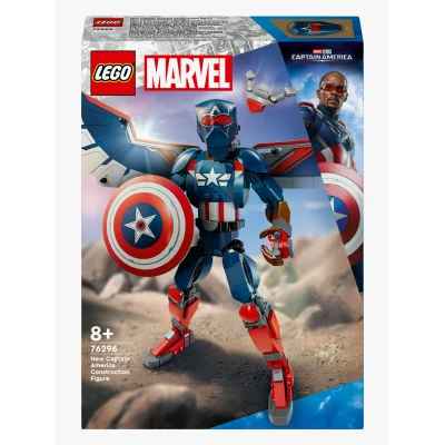 Billede af LEGO Super Heroes 76296 Byg selv figur af den nye Captain America