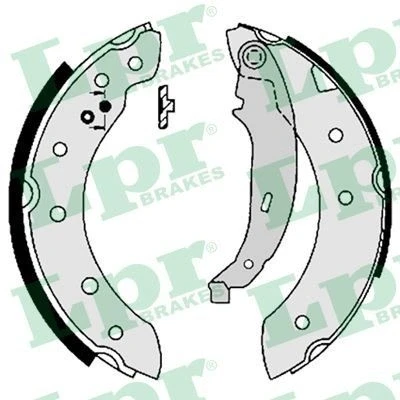 Billede af LPR 07130 Bremsebakker 203 38 PEUGEOT: 206+ Hatchback, 206 SW, RENAULT: CLIO 2, CITROËN: Xsara Hatchback
