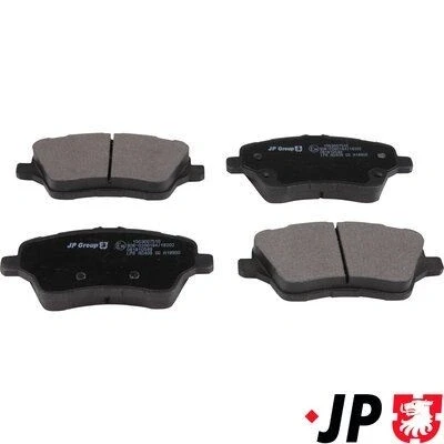 Billede af JP GROUP 1563607510 Bremseklodser foraksel Ekskl. slidadvarselskontakt FORD: FIESTA 6, 7, 6 Van