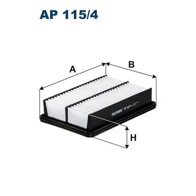 Billede af FILTRON AP 115/4 Luftfilter 55 183 259 Filterindsats MAZDA: 3 Hatchback, Sedan, CX 30