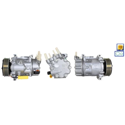 Billede af LUCAS ACP01275 Kompressor PAG 46 YF R134a, R1234yf med pakninger PEUGEOT: 508 I SW