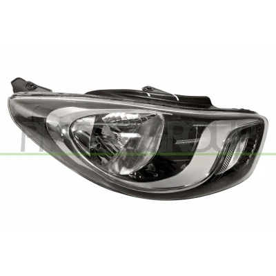 Billede af PRASCO HN0034803 Forlygter højre H4 med indstillingsmotor for LWR HYUNDAI: i10 I