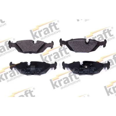 Billede af KRAFT 6007220 Bremseklodser bagaksel SAAB: 900 I Combi Coupe, 9000 Hatchback, Sedan, VOLVO: 480 E, 460 L