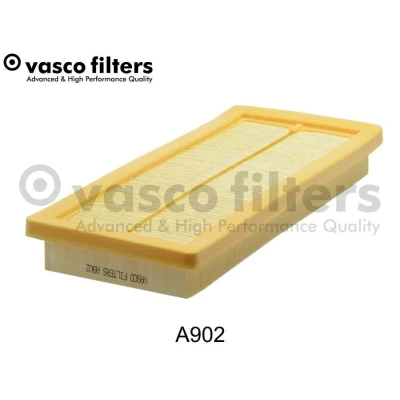 Billede af DAVID VASCO A902 Luftfilter 41 144 332 rektangulær Filterindsats FIAT: Qubo, Fiorino III Van / Stationcar, PEUGEOT: Bipper Van, Tepee