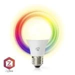Billede af SmartLife Fuld Farve Pære Zigbee 3.0 E27 806 lm 9 W RGB / Varm til kølig hvid 2200 6500 K Android IOS 1 stk.