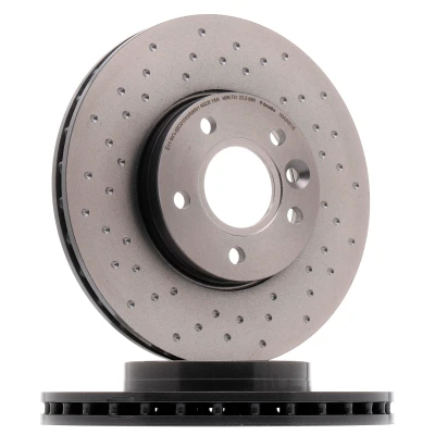 Billede af BREMBO 09.A905.1X Bremseskiver 278 25 5 perforeret/indv. ventileret coatet højkarboniseret FORD: FOCUS 3 Turnier, C Max 2,