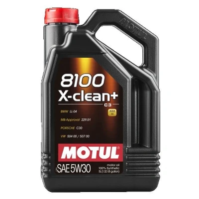 Billede af Motul 8100 X CLEAN+ 5W 30 5l Motorolie 106377 VOLKSWAGEN: Passat B7 Variant, B8 Sedan, AUDI: A6 C7 Avant, Allroad