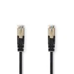 Billede af Cat 5e kabel SF/UTP RJ45 (8P8C) Hanstik 15.0 m Runde PVC Sort Plastikpose
