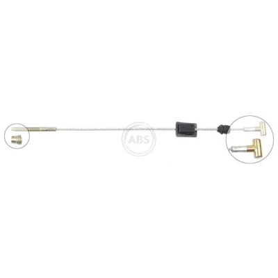 Billede af A.B.S. K12001 Håndbremsekabel 312 Tromlebremse MAZDA: 2 Hatchback, FORD: Puma
